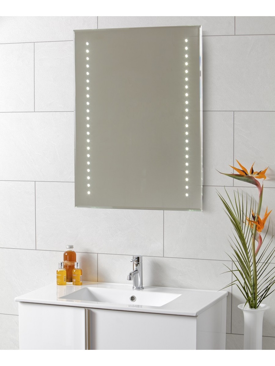 Moto LED Mirror 600 x 800 Mirrors & Bathroom Furniture