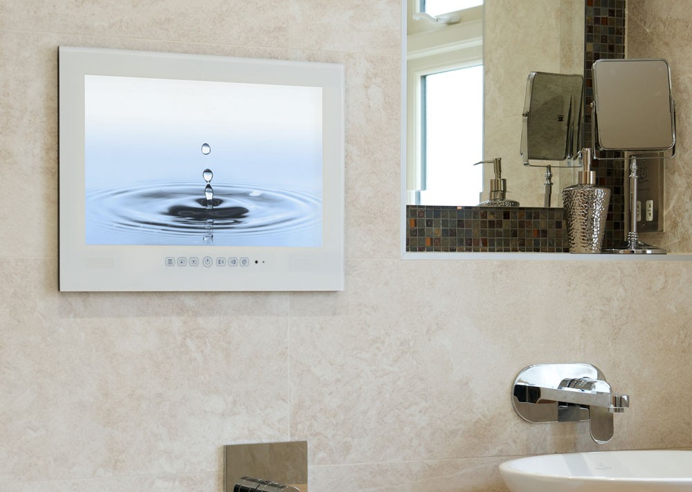 bathroom tv