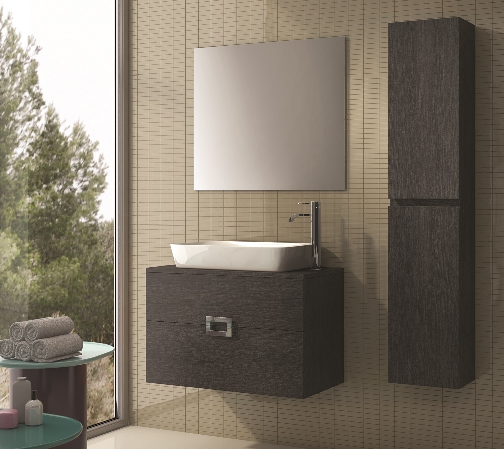 Ava Dark Wood All Furniture Ranges Bathroom Furniture Regine