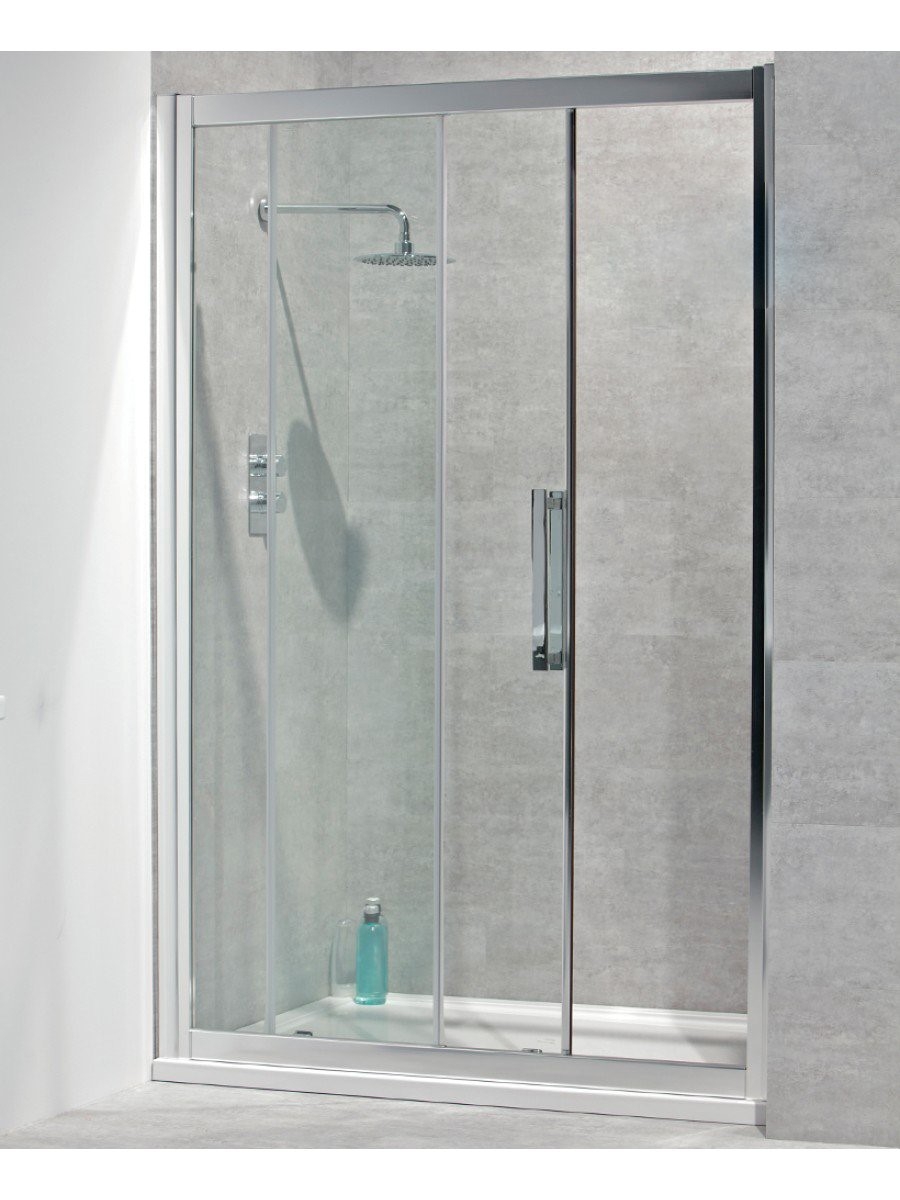 Avante 8mm 1300 Sliding Shower Door - Adjustment 1240-1300mm