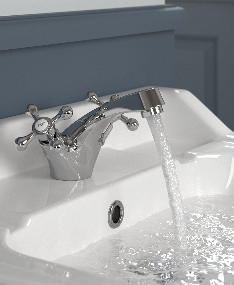 Ascot Basin Mixer with FREE Click Clack Basin Waste - *FURTHER REDUCTIONS