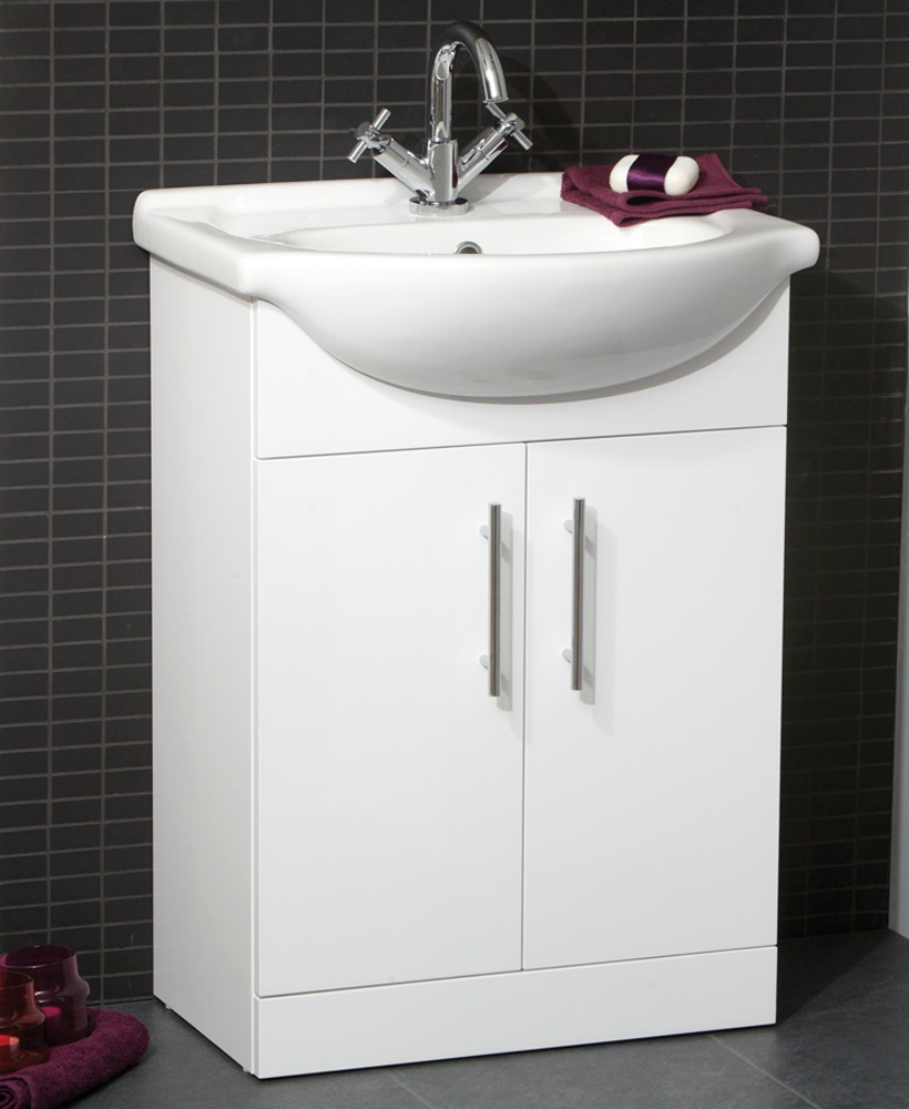 Blanco 55cm Vanity Unit & Basin - ** FURTHER REDUCTION