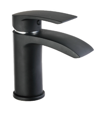Carter Black Cloakroom Basin Mixer with FREE Click Clack Waste