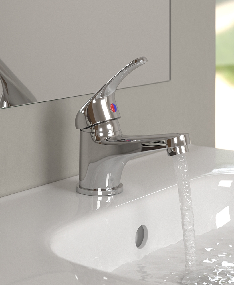 Coco Basin Mixer with FREE Click Clack Waste