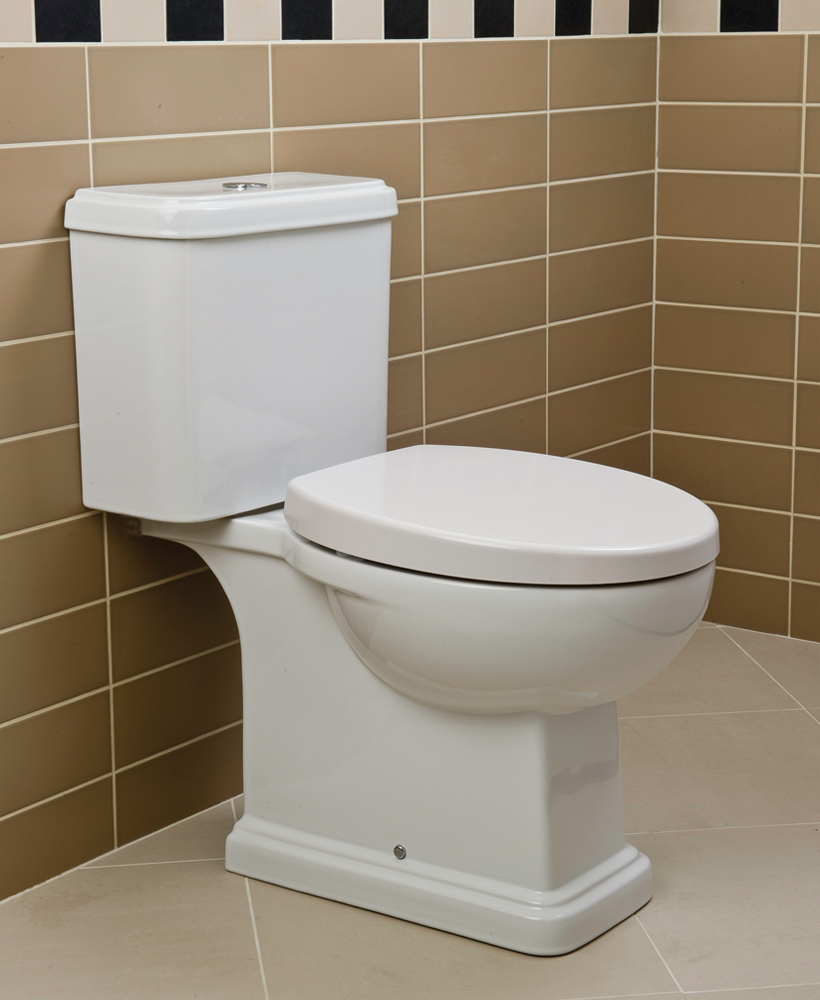 RAK Decor Close Coupled Toilet & Soft Close Seat - PRICE INCLUDES PAN, CISTERN AND SEAT