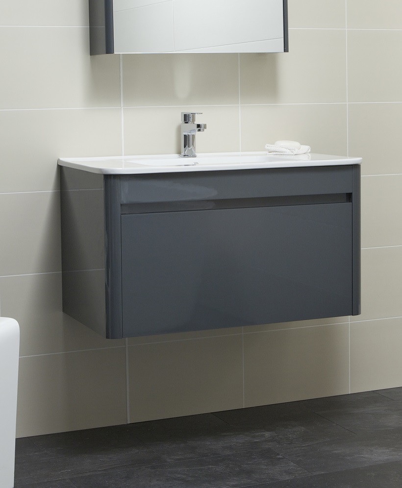 Elora 80cm Anthracite Vanity Unit and Basin ** Further Reductions**