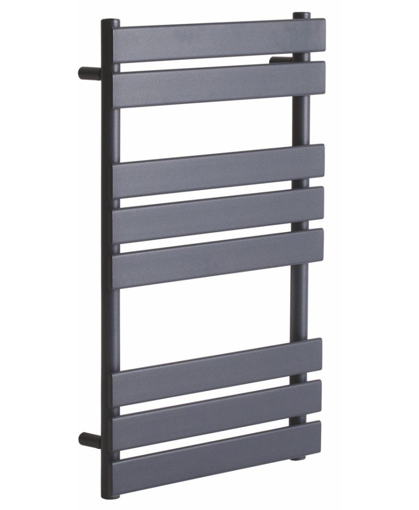 Mason 800 x 500 Heated Towel Rail - Anthracite