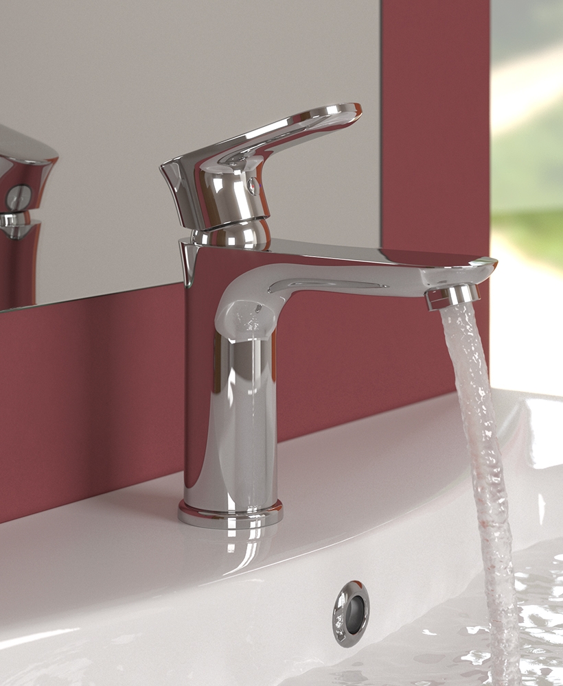Lincoln Basin Mixer with FREE Click Clack Waste - *FURTHER REDUCTIONS