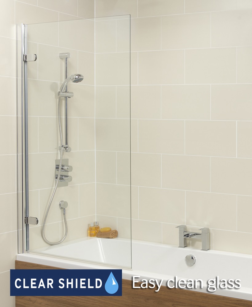 Hinged Single Panel Bathscreen