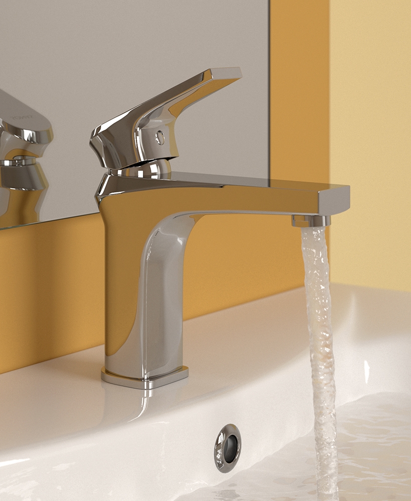 Newport Basin Mixer with FREE Click Clack Waste - *FURTHER REDUCTIONS