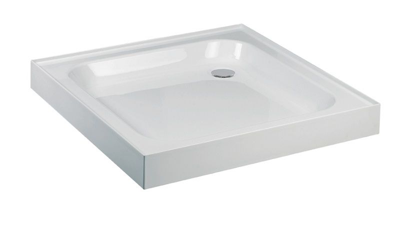 JT Ultracast 800 Square 4 Upstand Shower Tray