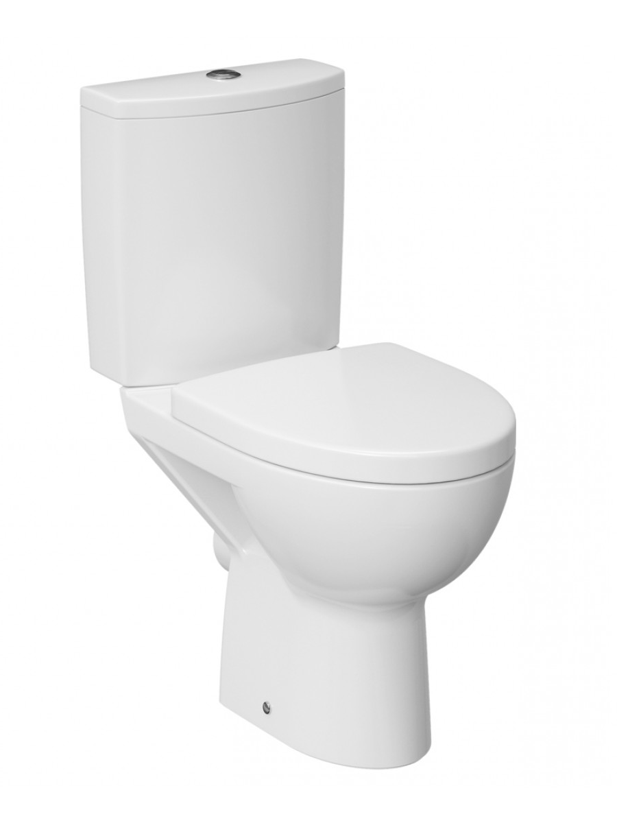 Prato RIMLESS Close Coupled Toilet & Soft Close Seat