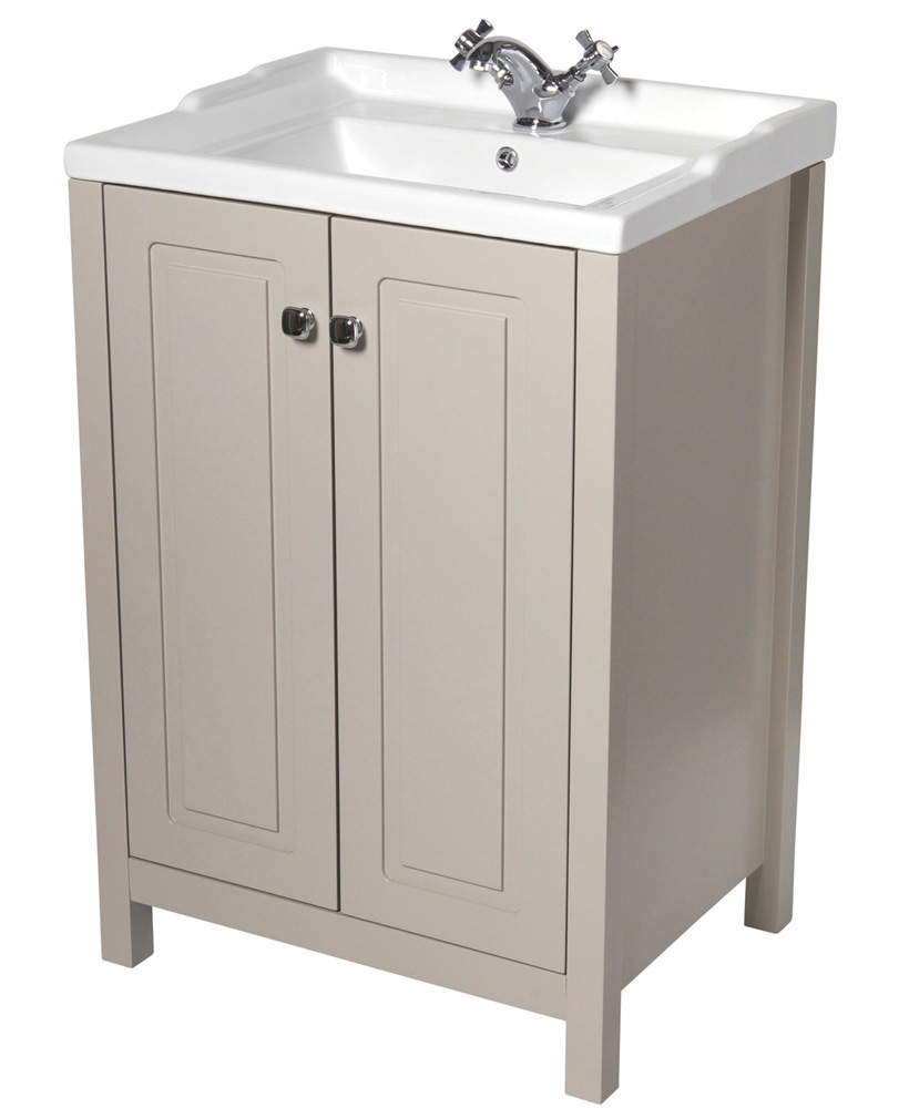 Ashbury Traditional 60 Stone Vanity Unit & Vitaria Basin
