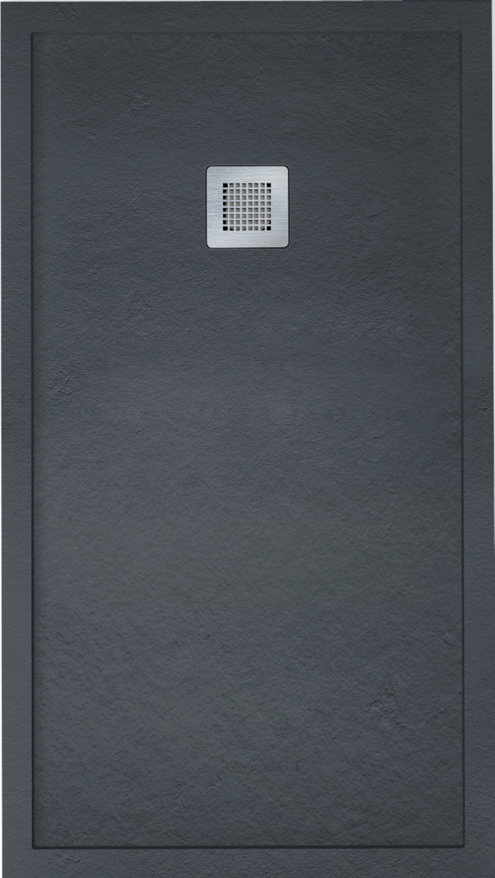 IMPACT 1000 x 800 Shower Tray Anthracite - FREE shower waste