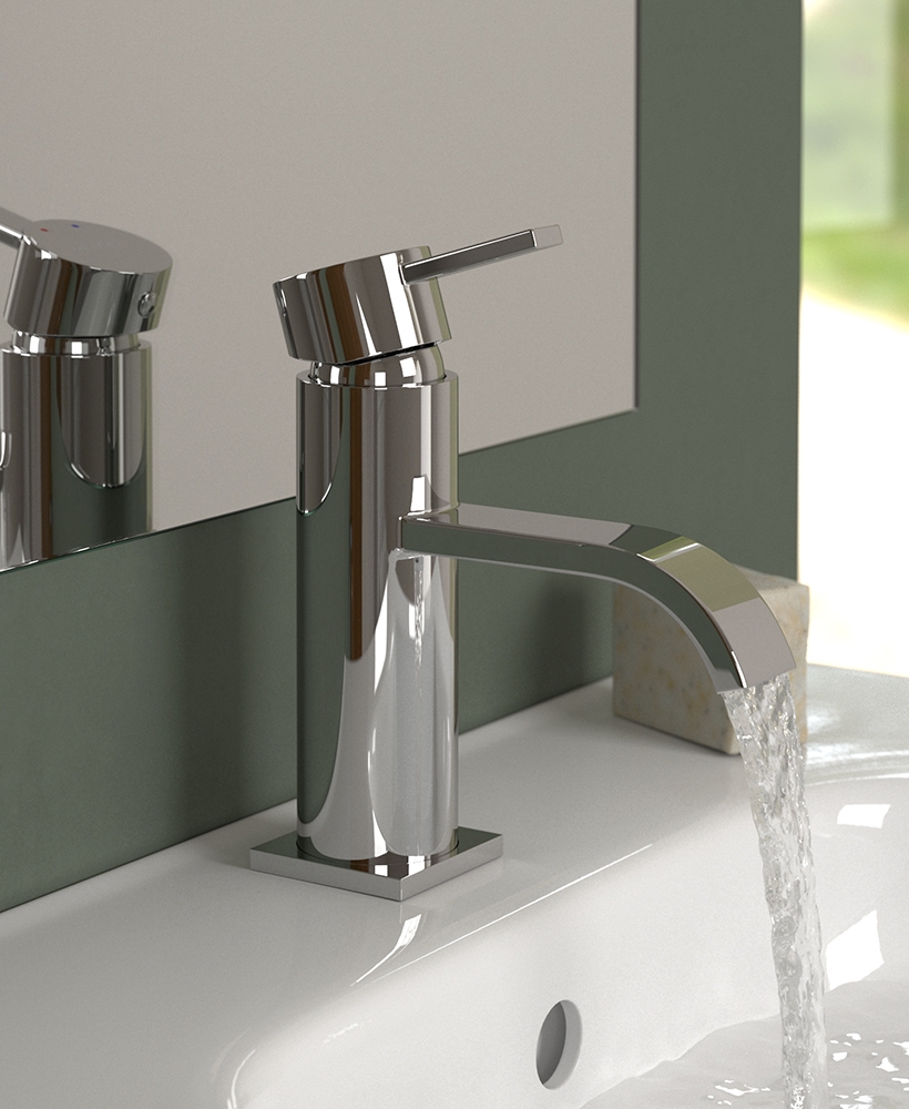 Lotus Basin Mixer with FREE Click Clack Basin Waste - * FURTHER REDUCTIONS