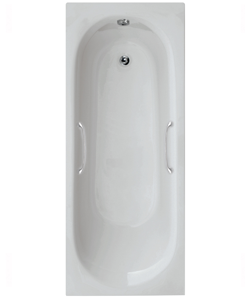 Leyton 1700 x 700 Twin Grip Single Ended Bath