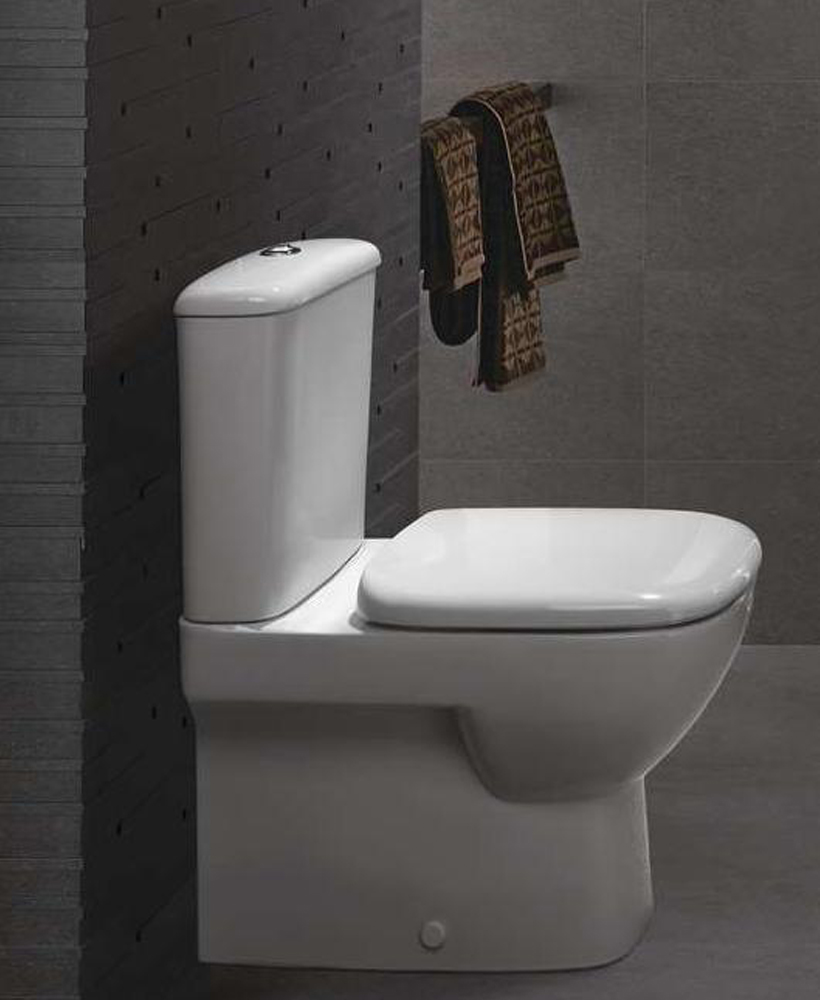 Twyford Flushwise® Moda Fully Shrouded Toilet & Soft Close Seat
