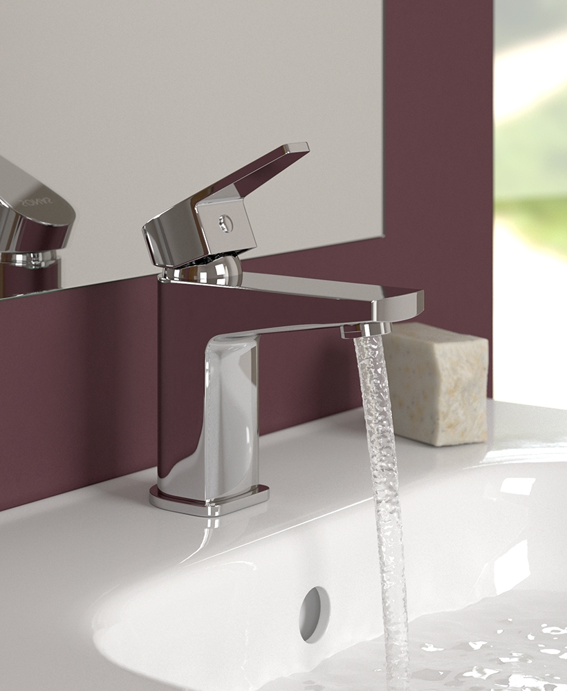 Netia Basin Mono Mixer with FREE Click Clack Basin Waste