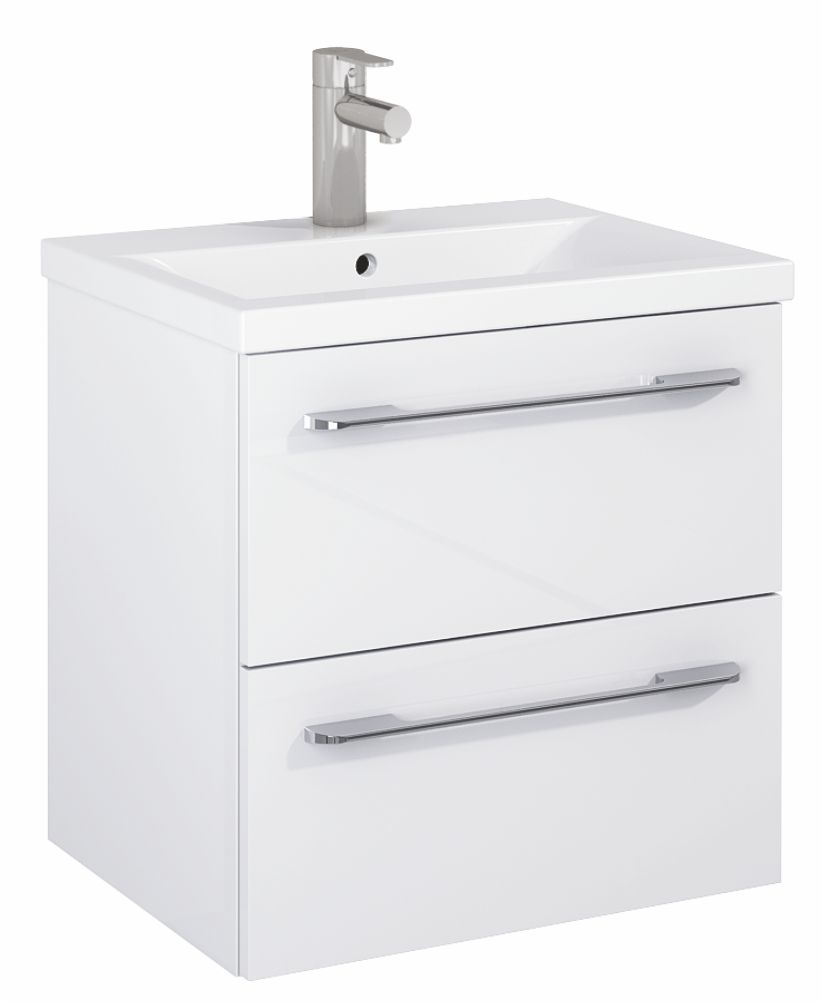 Soho Plus 50cm Gloss White Vanity Unit with Basin