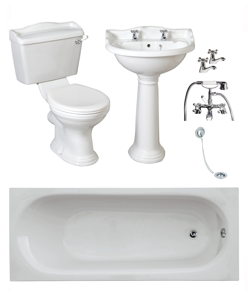 Oxford 1700 Traditional Bathroom Suite