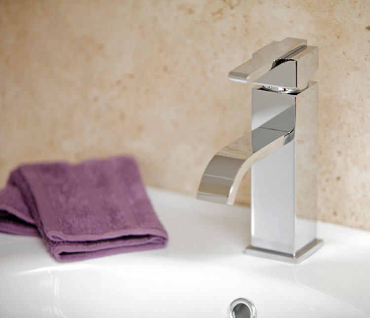 Polly Basin Mixer Tap with FREE Click Clack Basin Waste