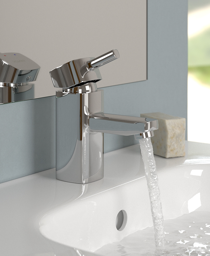 Quiana Basin Mixer with FREE Click Clack Basin Waste - *FURTHER REDUCTIONS