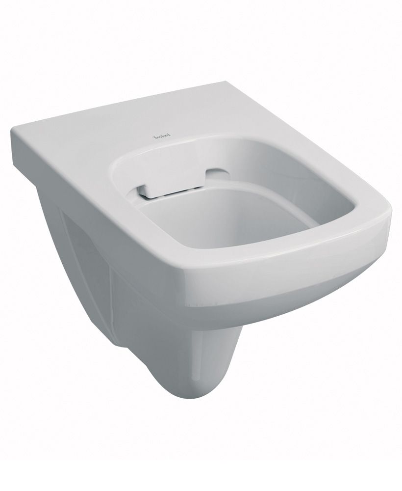 Twyford E100 Square Wall Hung Rimfree® Toilet with Soft Close Seat - **FURTHER REDUCTIONS