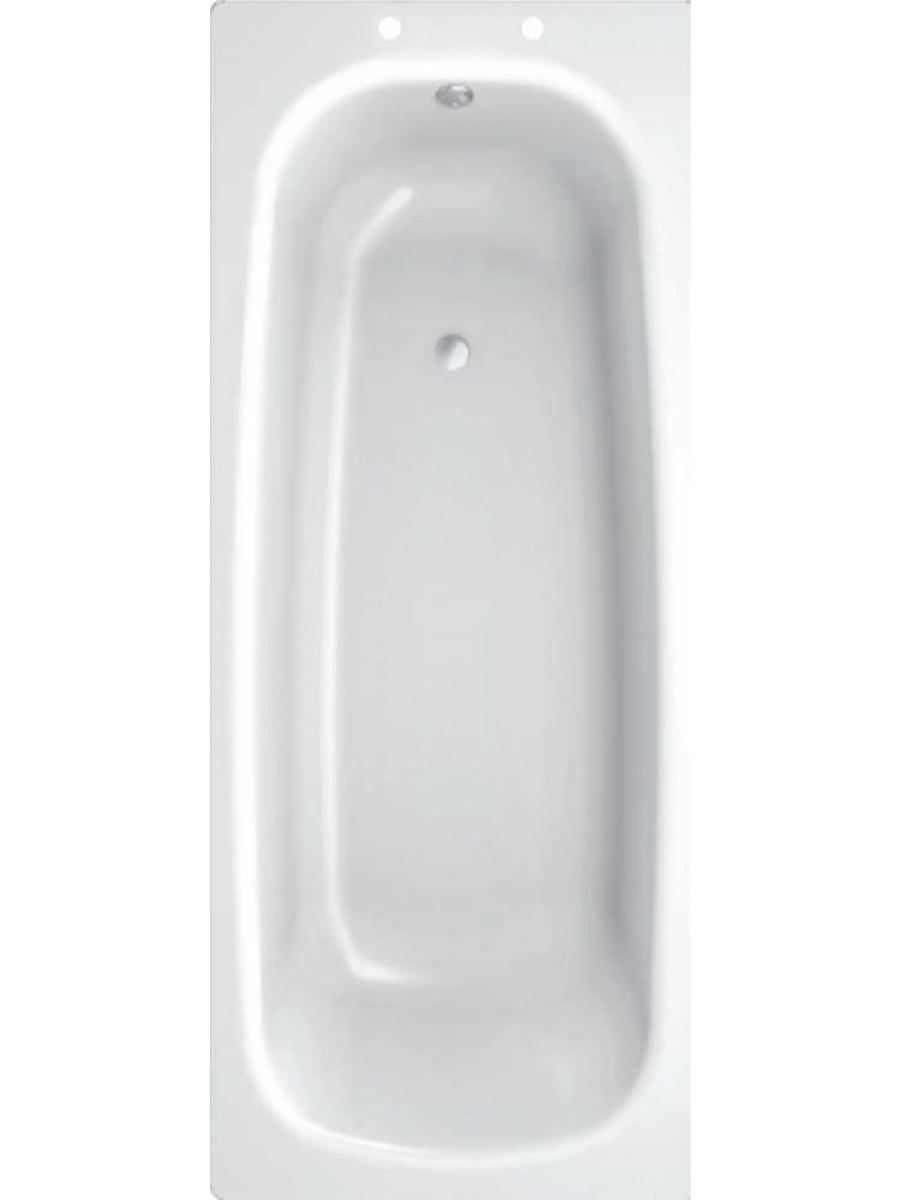 Stratum Single Ended 1600 x 700 Steel Bath