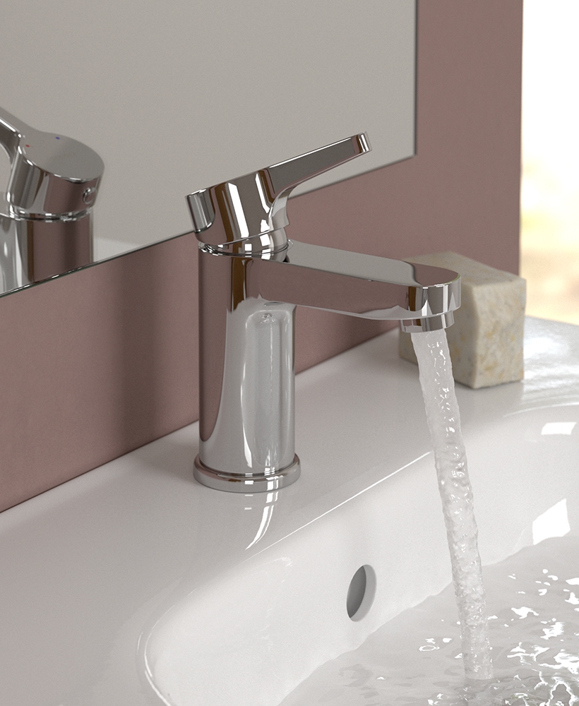 Torque Basin Mono Mixer with FREE Click Clack Basin Waste