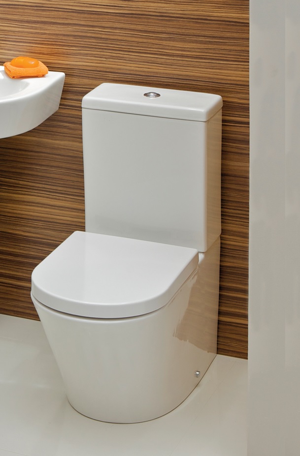 Rondo Close Coupled Toilet & Soft Close Seat