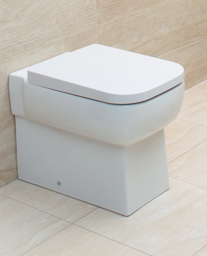 Monza Back To Wall Toilet & Soft Close Seat