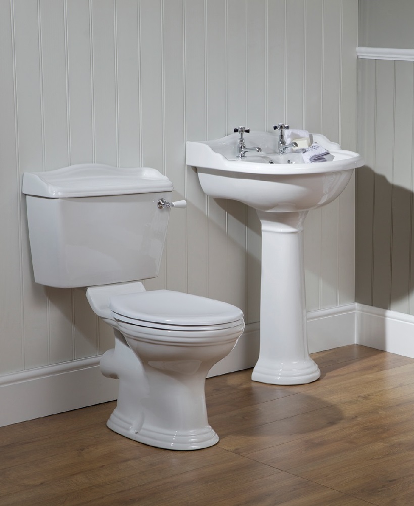 Oxford Toilet and Wash Basin Set