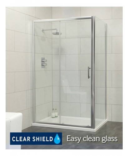 Sliding Door Enclosures Cello Range 1000 X 800 Shower Cello 1000 X 800 Sliding Shower Door