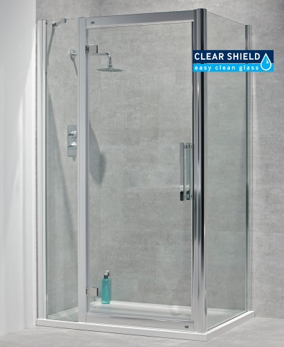 Shower Enclosures Trays Avante 8mm 1500 X 760 Hinged Shower Door