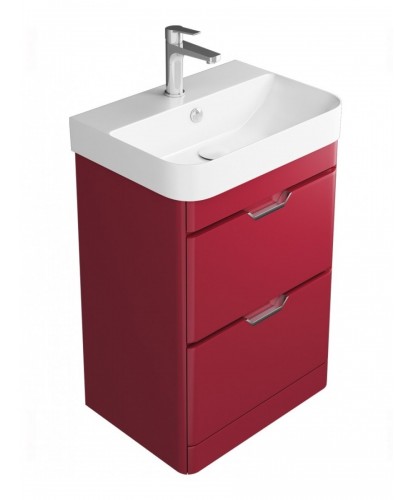 Red Bathroom Vanity Units Image Of Bathroom And Closet Pick a narrow depth, small bathroom vanity cabinet with a couple of doors or drawers and some shelves inside. image of bathroom and closet