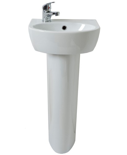 Wash Basin With Pedestal