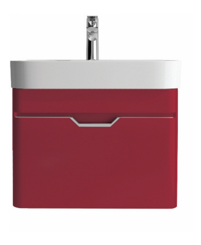 Bathroom Furniture Aquiana Red Vanity Unit And Basin