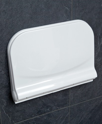 Wall Mounted Folding Shower Seat 375x280mm