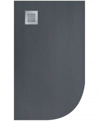 1200 X 800 Offset Quadrant Shower Tray Slate 1200x800 Offset Quadrant Shower Tray Lh Anthracite Anti Slip Available At Bath And Shower Uk