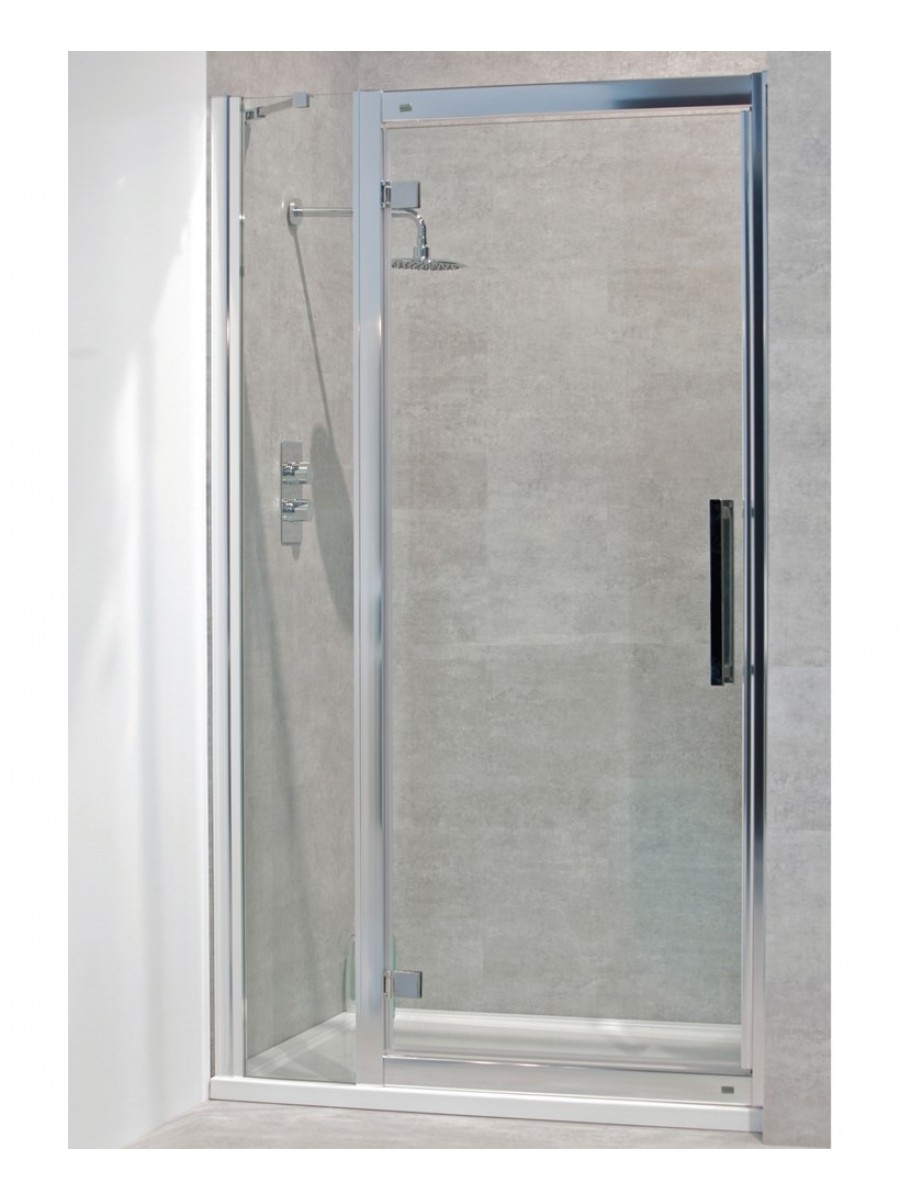 Hinge Doors Avante 8mm 1300mm Hinged Shower Door And Single Infill