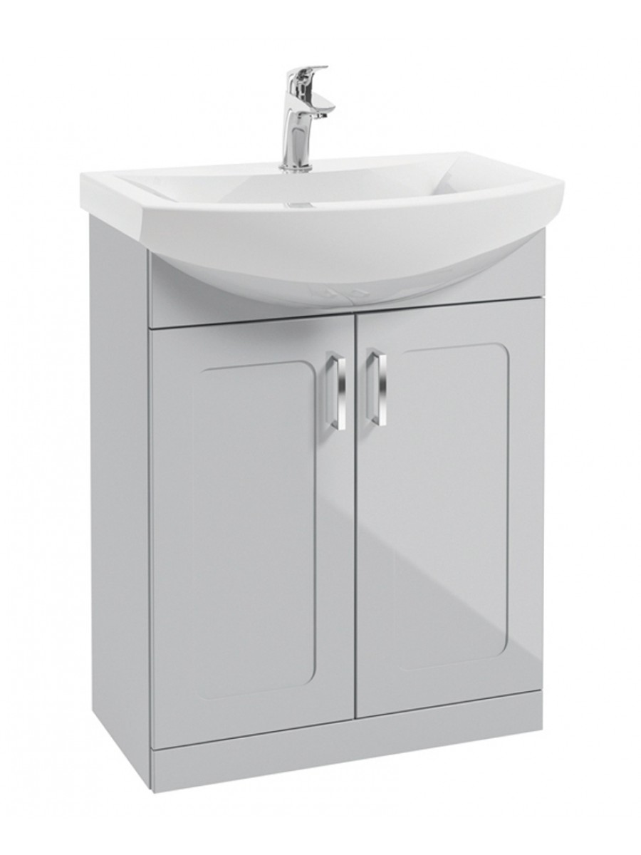 Floor Standing Vanity Units Barna 65cm Vanity Unit & Basin