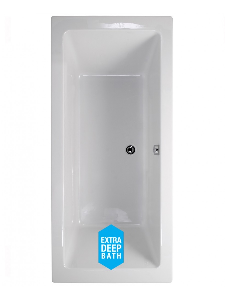 Extra Deep Baths Duo 1800x800 Double Ended Bath