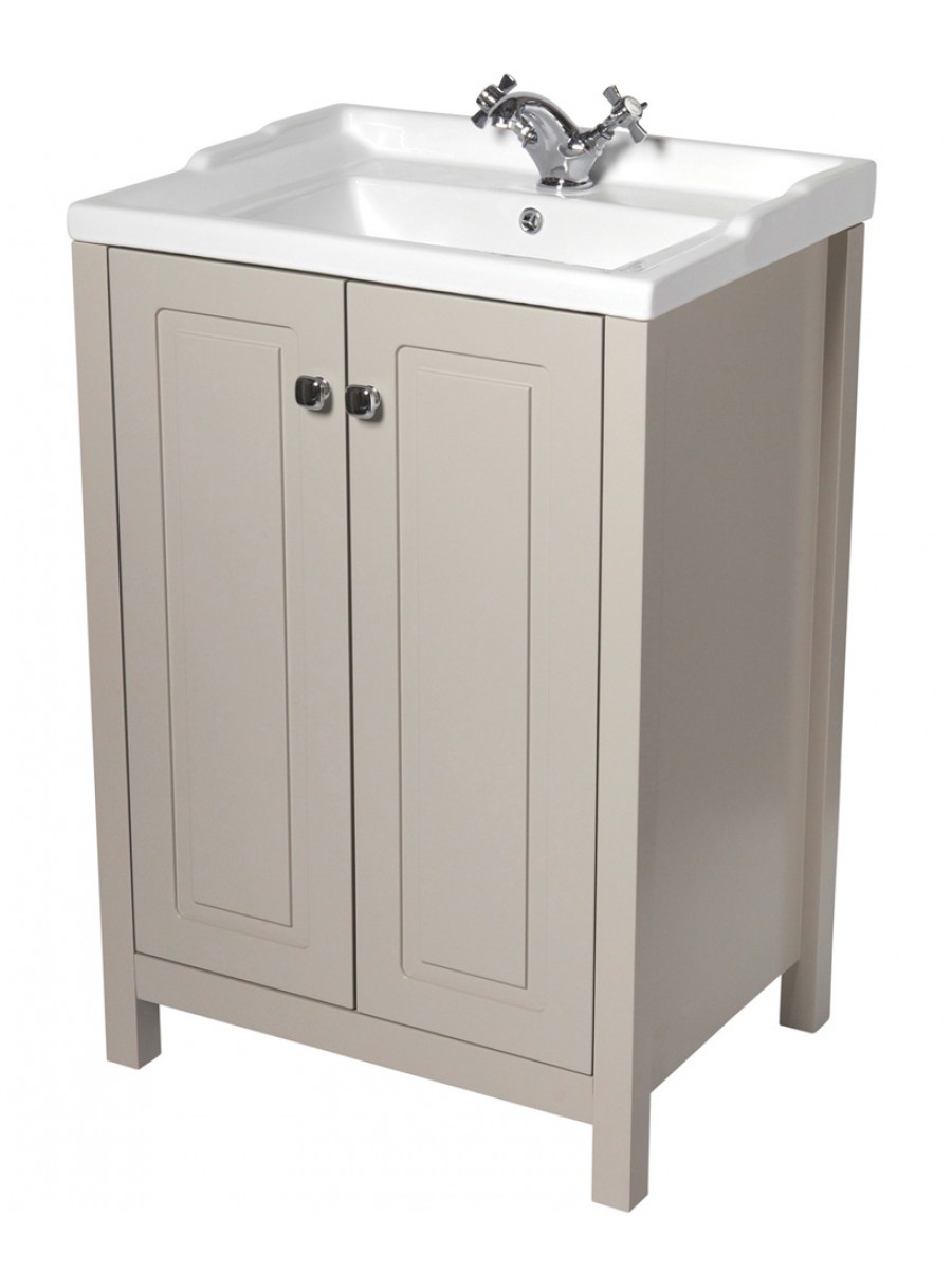 Traditional Bathroom Furniture Ashbury Traditional 60 Stone Vanity Unit
