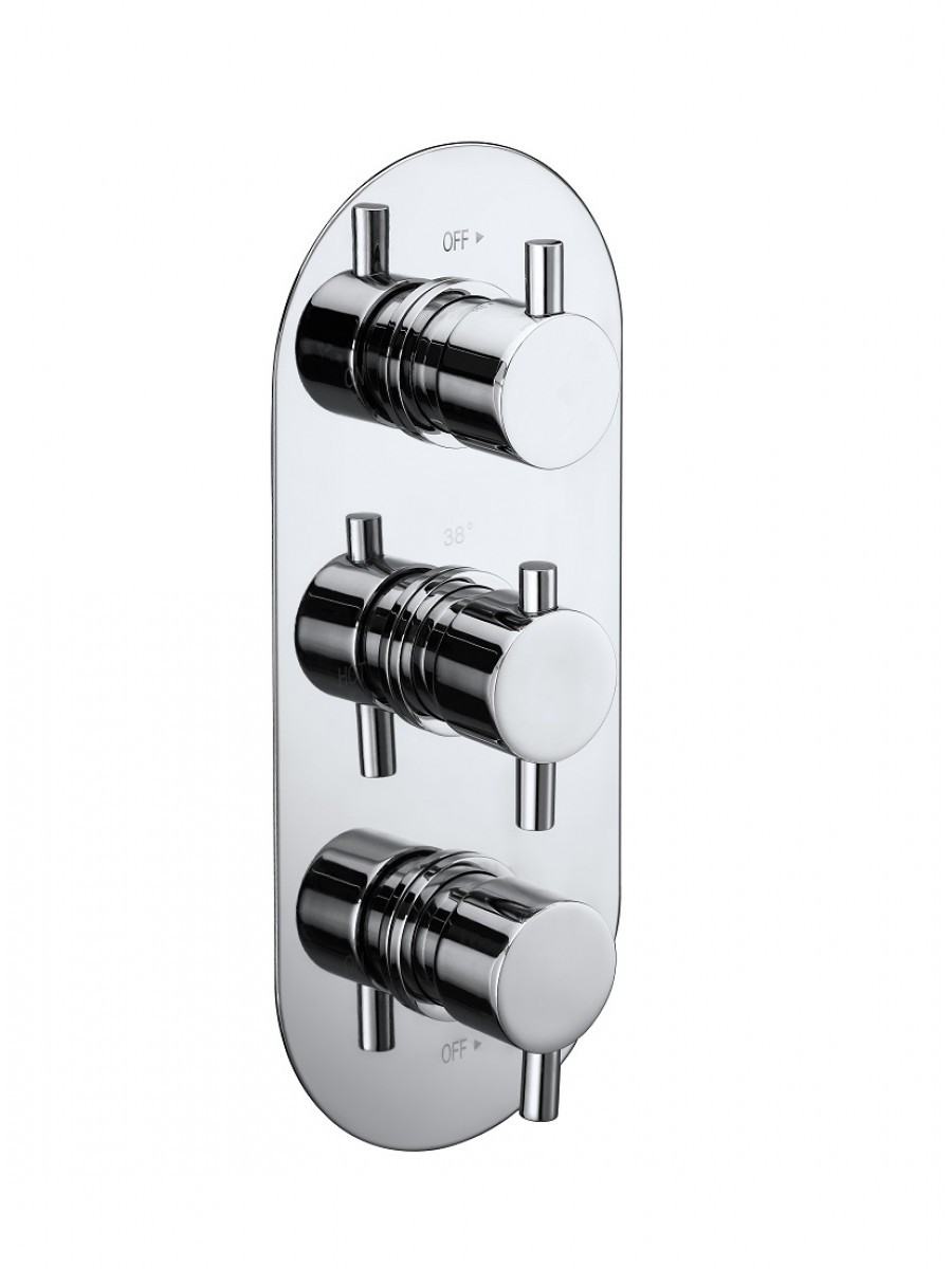 OPAL Triple Control Concealed Thermostatic Shower Valve