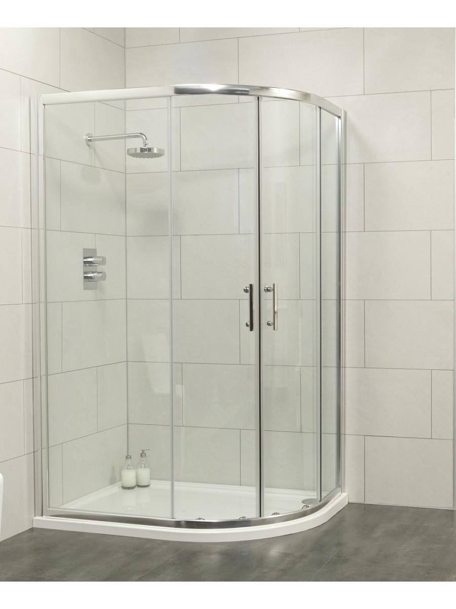 Cello 1000x800 Offset Quadrant Shower Enclosure Adjustment 965990mm