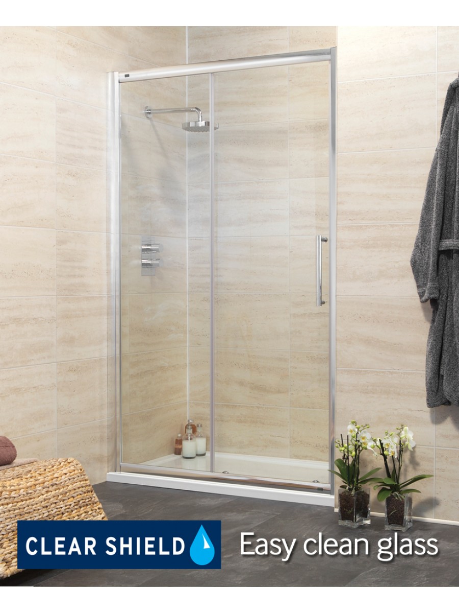 Rival 8mm 1500 Sliding Shower Door Adjustment 1440 Mm