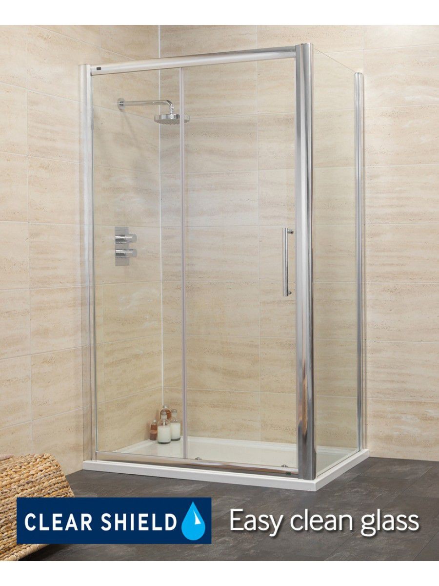 Rival 8mm 1200 X 800 Sliding Shower Door