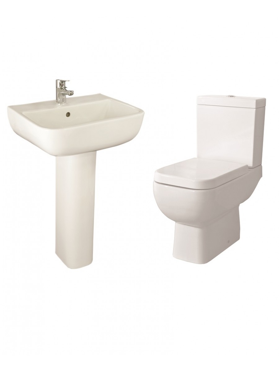 Rak Series 600 Toilet And Basin Set
