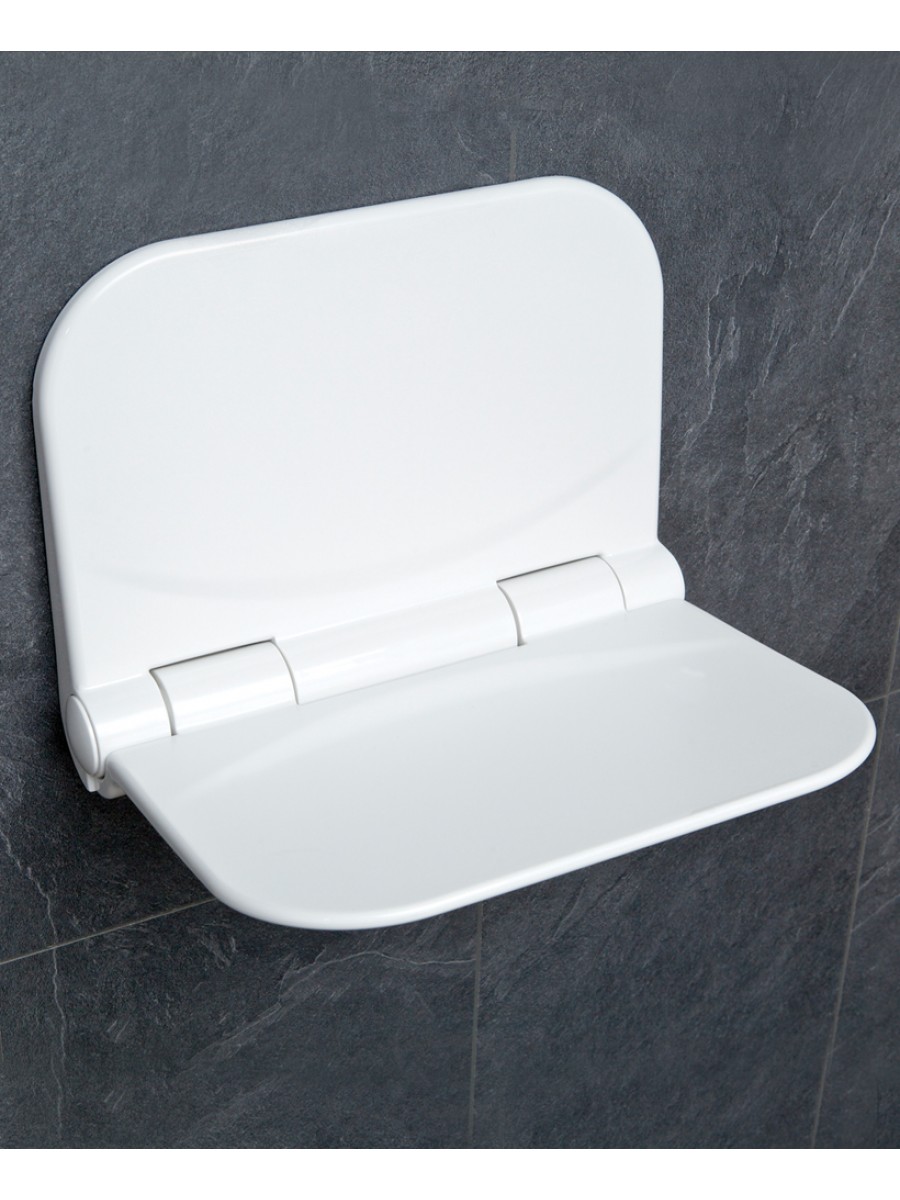 Wall Mounted Folding Shower Seat 375x280mm