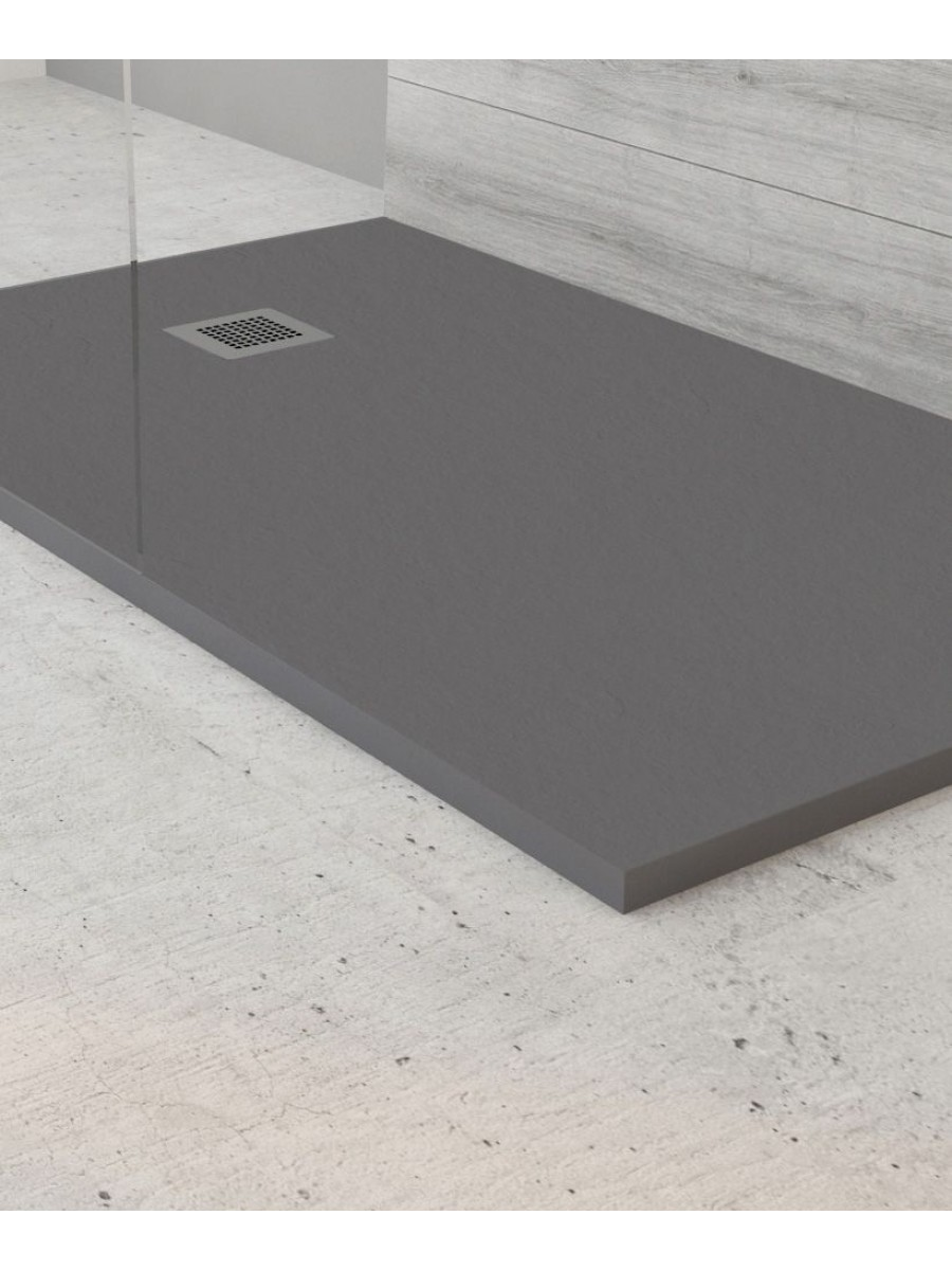 Slate 1800 x 800 Shower Tray Black with FREE shower waste Available